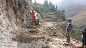 Construction of Kapkot to Pindari Glacier to Mikila Khal-2