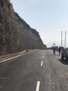 Treatment of landslide Hazard zone of Saknidhar - P-11