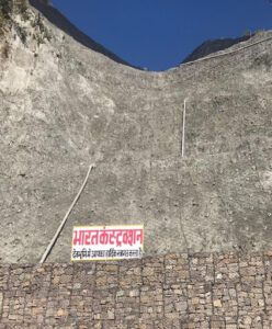Treatment of landslide Hazard zone of Saknidhar p-11(3)